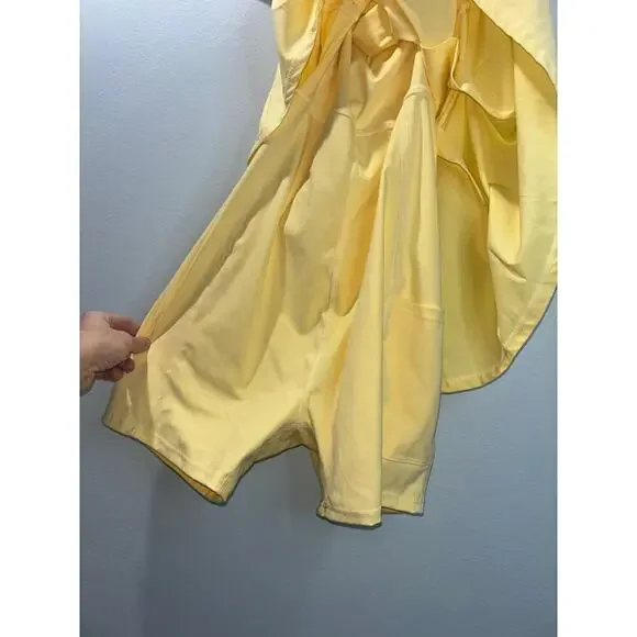 Abercrombie & Fitch Yellow Pleated Tennis Dress Size SP NWT - Picture 10 of 13